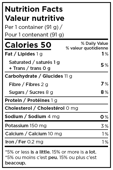 Stonyfield Organic Fruit & Veggie Pouch Strawbana Smash Smoothie - Nutrition Facts